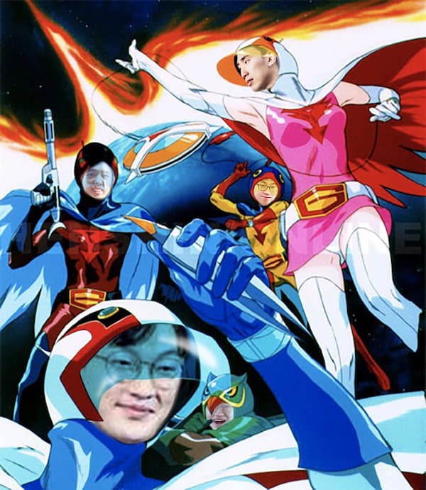 클라이언트 팀의 5명의 정예 용사들. by Sam